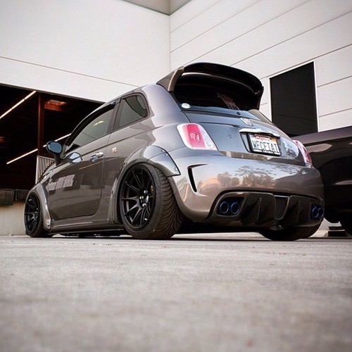 Kotfl 252 Gelverbreiterung Fiat 500 Abarth Fender Flares 500