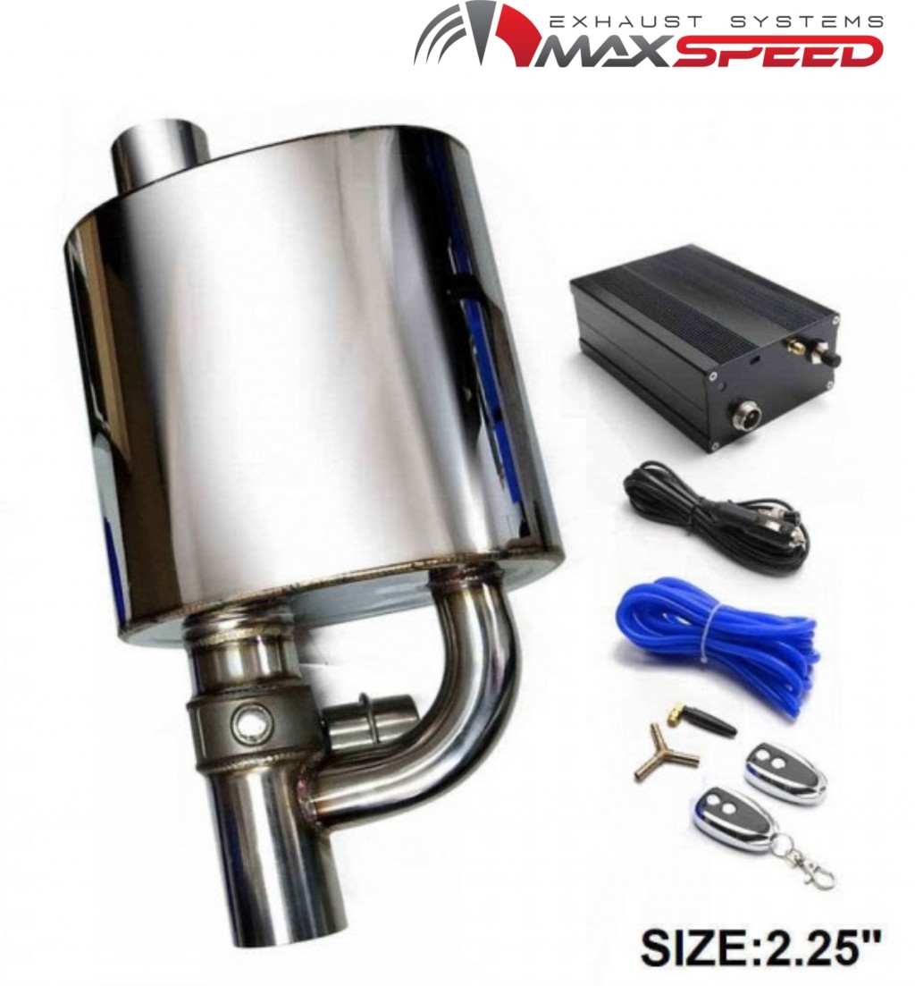 SINGLE EXHAUST MUFFLER WITH DIFFERENT SOUNDS/DUMP VALVE kaufen