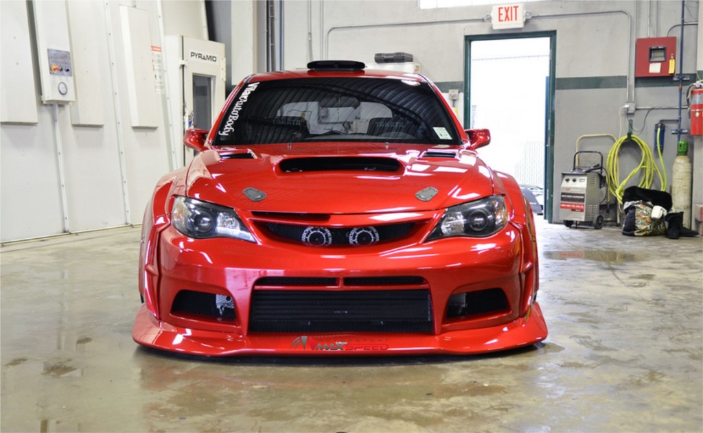 Wide Body Kit Subaru Sti Gr Verbraiterunskit Vs Style