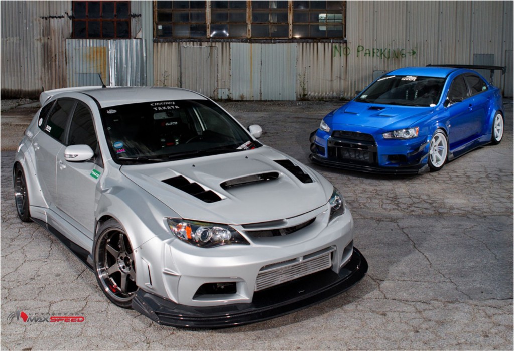 Wide Body Kit Subaru Sti Gr Verbraiterunskit Vs Style