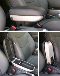 SEAT MOUNTED ADJUSTABLE ARMREST MINI