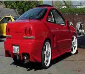 REAR BUMPER INTEGRA EVO 2 JT