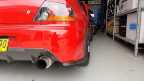 Rear Carbon Bumper Extension Evo 8/9