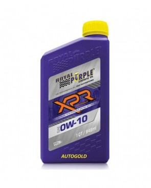 ROYAL PURPLE XPR 0W10 FULLY SYNTHETIC PERFORMANCE ENGINE OIL