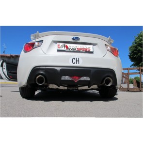 Auspuffanlage Catback Maxspeed Subaru BRZ 