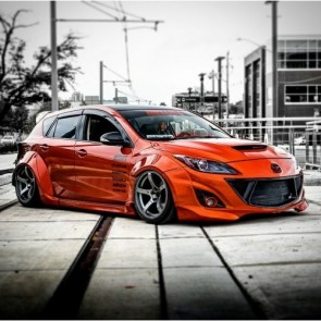 Super Wide Body Kit Mazda MPS3 BL 2010/13