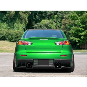 Varis Style Rear Diffusor Lancer Evo X