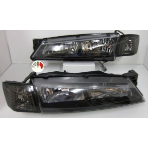 JDM Black Headlights Nissan Silvia S14 S2 96-98