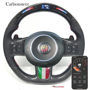 Carbon Steering Wheel Abarth 500