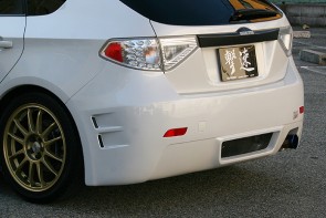 REAR BUMPER SUBARU WRX 2008