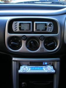 Central guage binnacle Impreza GT
