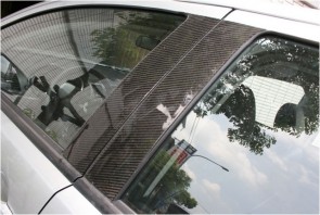 B-PILLAR CARBON COVER EVO X