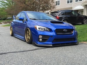 Frontspoilerlippe WRX STI 2015 V1