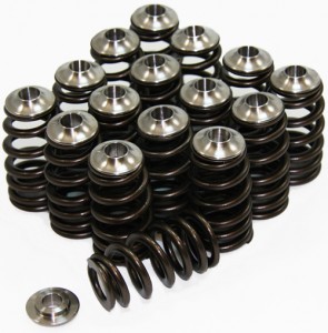 Ventilfedern mit titanium Teller Evo 8/9 High RPM 