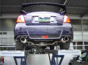 RS MAXSPEED EXHAUST IMPREZA STI 2011