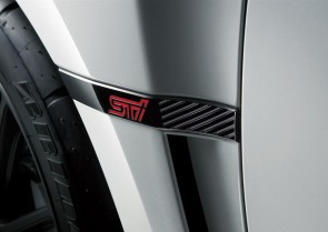 STI R205 Side Badge Black