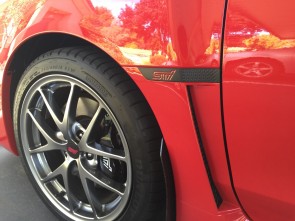 Sti Fender Badge