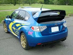 WRC REAR WINGS STI 2008