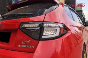 Black 3D Tail Light Dynamik Signal 08/14