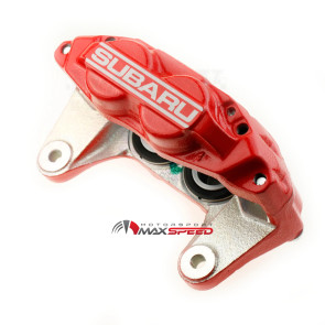 Front 4 Pot Brake Caliper Red GT/WRX 1996/2013