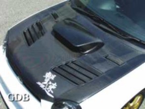 CHARGE SPEED CARBON HOOD WRX/STI 2001