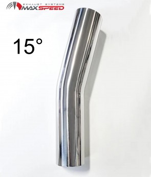 Rohrbogen 15° Chromstahl 304