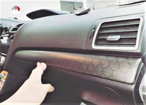 Carbon Kevlar Dash Trim Subaru 2015/18