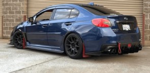 Rear Diffusor Subaru Sti 2015/18