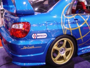 REAR UNDER SPOILER DO LUCK IMPREZA 2003