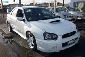 JDM Black Led Angle Eye Projector Headlights WRX STI 03/05