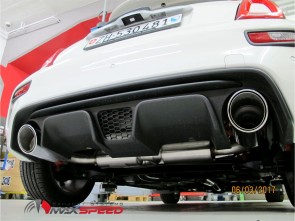 Maxspeed Auspuff ESD Fiat 500 Abarth