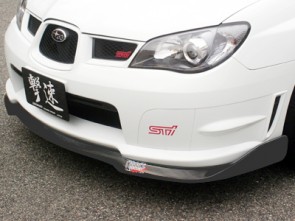 CARBON FRONT SPOILER IMPREZA 2006 