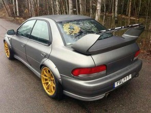 Kotflugelverbraiterungen  Subaru Impreza GT/GF