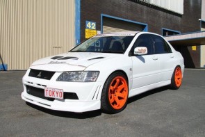 Frontspoiler  Lancer Evo / Kansai HKS