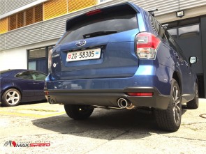 Maxspeed Exhaust  Forester SJ  2014/18
