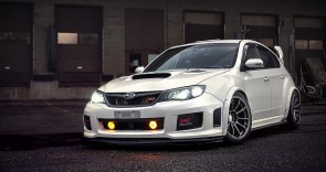 Kotflügelverbraiterungen Fender Flares STI 2008-