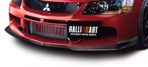 RallyArt Carbon Frontspoilerlippe Evo 9