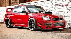 Carbon Hood Scoop STI 2003