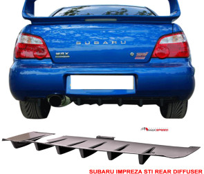 Rear Diffusor STI 2001/05 