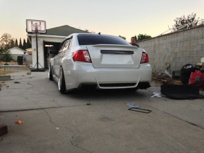 Rear Duck Trunk  Heckdeckel aus Carbon mit integriertem Spoiler