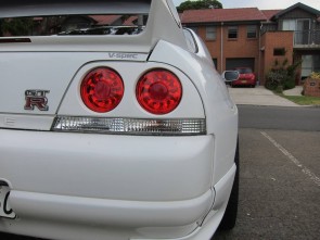 Smoked Tail Light Nissan Skyline 33 RB26