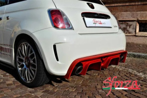 Rear Diffusor Maggiorato 500 Abarth