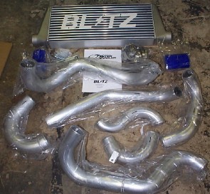 BLITZ FRONTMOUNT INTERKOOLER WRX STI	