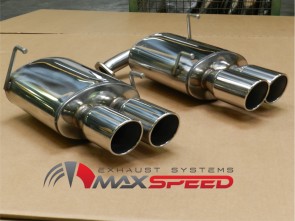 MAXSPEED  Endschalldämpfer L/R STI 2014