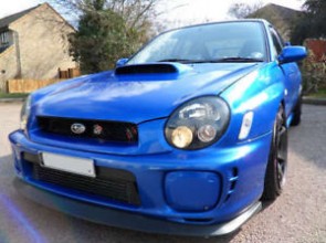 Frontspoiler Lipp Impreza wrx sti 2001