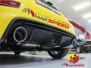 Maxspeed R1 Auspuffanlage Fiat 500/595/695 