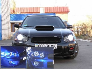 SPORT HEADLAMP IMPREZA 2004	