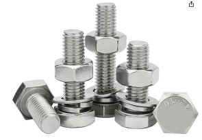 Sechskantschrauben Edelstahl DIN 933 A2 V2A Maschinen Gewinde Voll 4017 