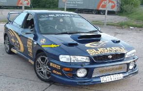 MINI AIR SCOOP IMPREZA GT