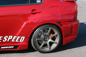 Chargespeed Rear Wide Fender Lancer Evo X 